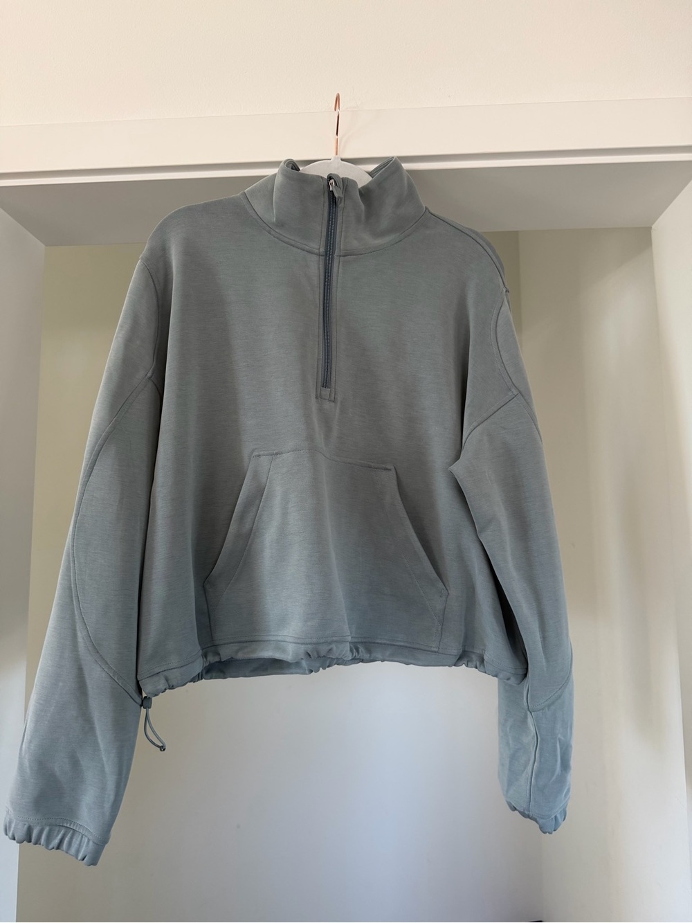 lululemon Women's Brushed Softstreme Half-Zip Pullover Hoodie